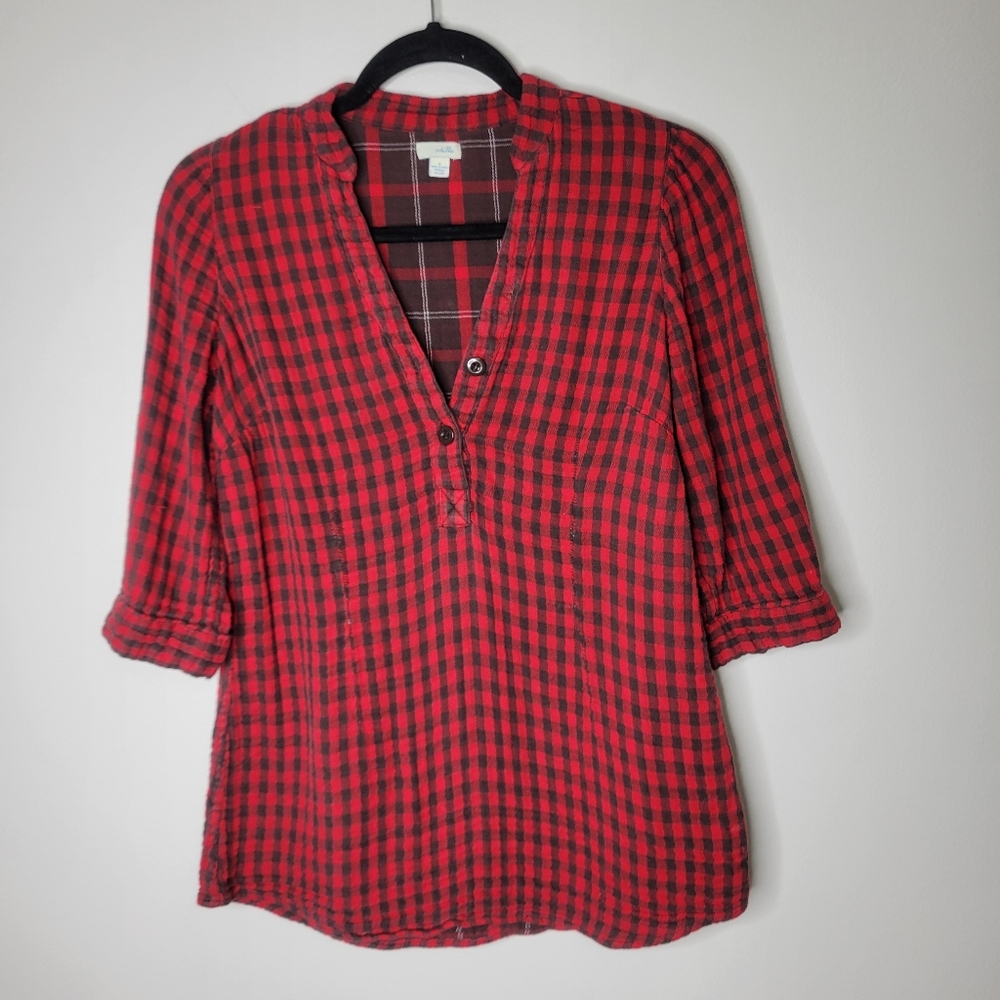 Odille (Anthropologie) Flannel Top